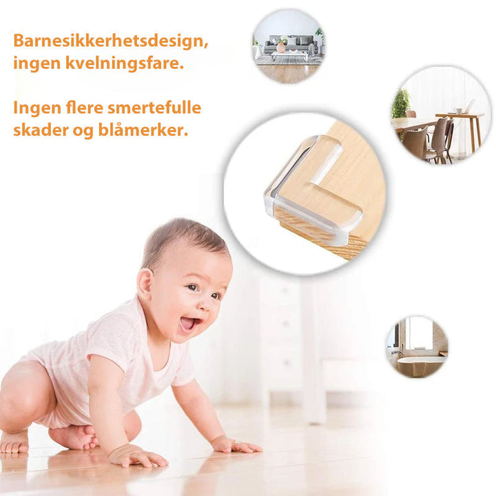Transparente Hjörnebeskyttere - Säkerhet för Möbler