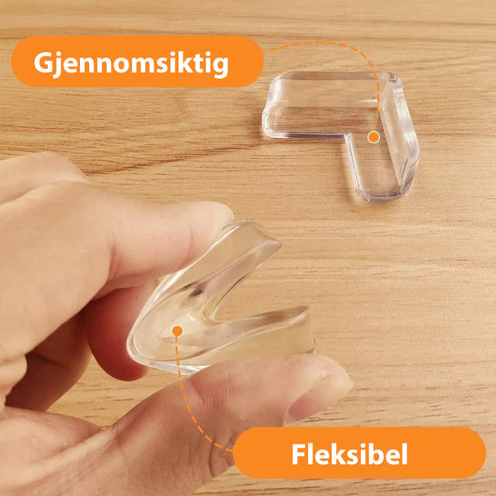 Transparente Hjörnebeskyttere - Säkerhet för Möbler