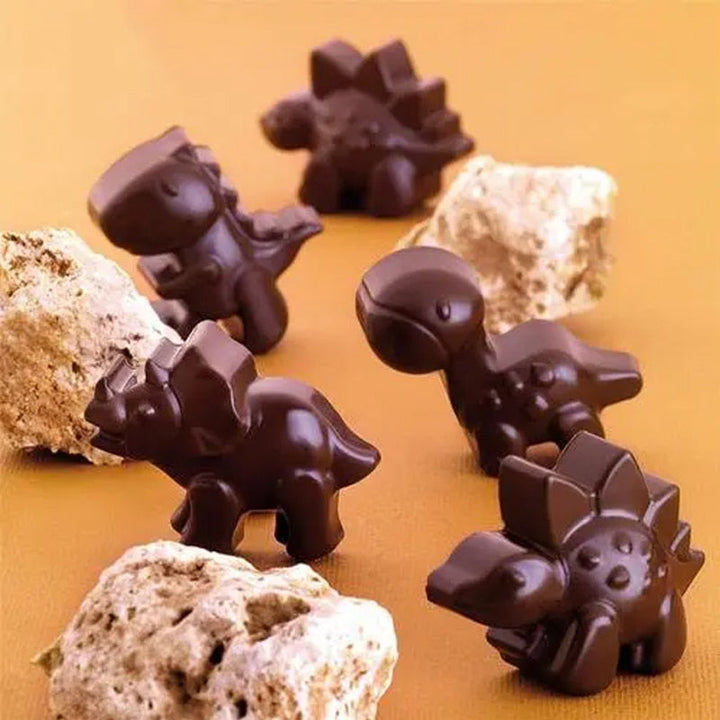 Gummy Dino Geleform för Söte Godbiter
