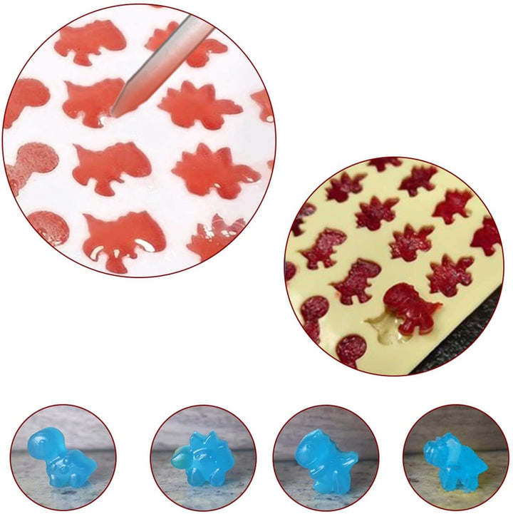 Gummy Dino Geleform för Söte Godbiter