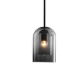Dobbel Glas Pendellampa – Elegant Belysning för Hemmet