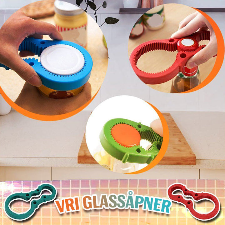 Justerbar Vri Glassåpner - Enkel Åpning för Alla Glas