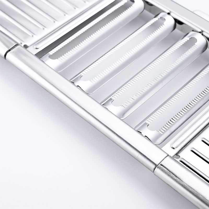 Multifunktionell Grönnsakskutter - Utskiftbare Kniver | Silver