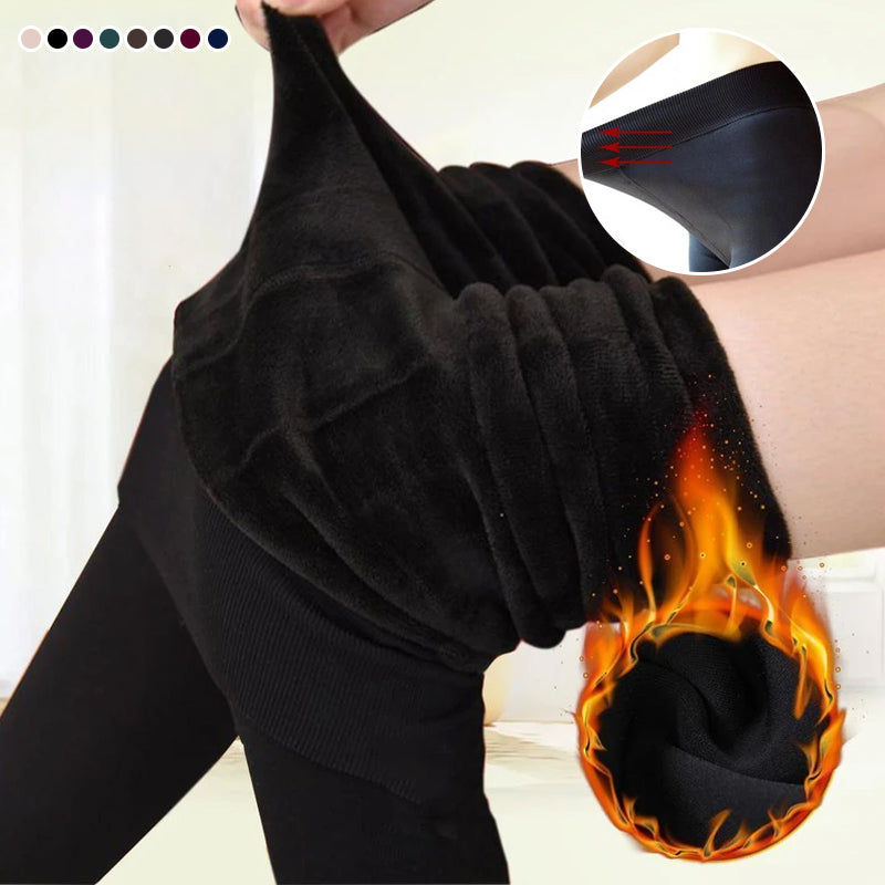 Värmande Fleece Leggings till Vinter | Komfort &amp; Värme