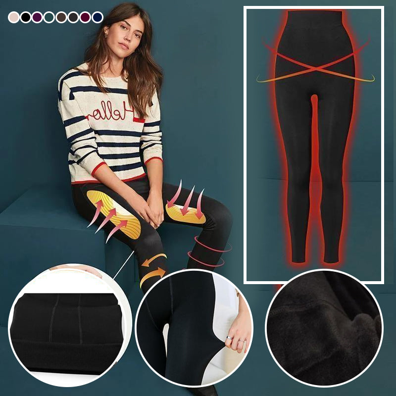 Värmande Fleece Leggings till Vinter | Komfort &amp; Värme