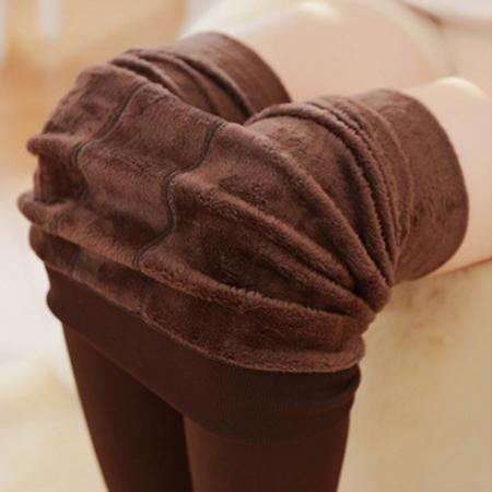 Värmande Fleece Leggings till Vinter | Komfort &amp; Värme