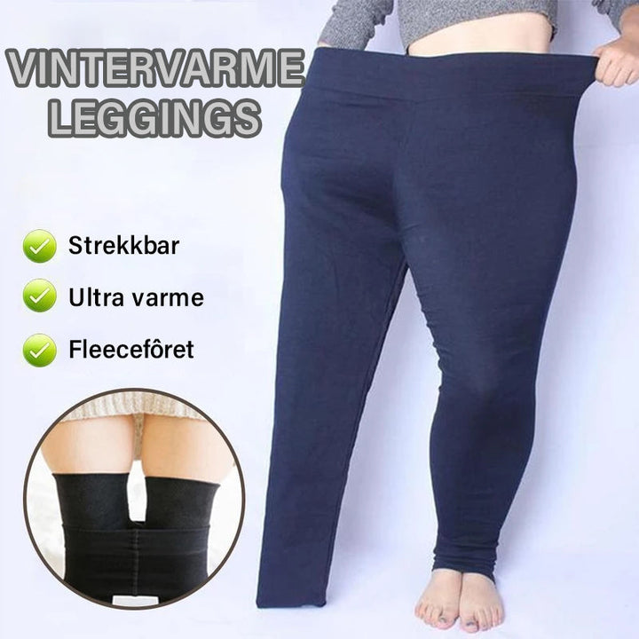 Värmande Fleece Leggings till Vinter | Komfort &amp; Värme