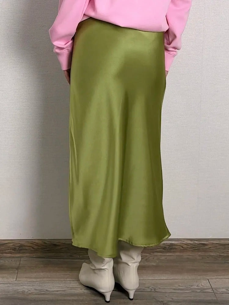 Elegant A-linje Kontorskjört för Kvinnor