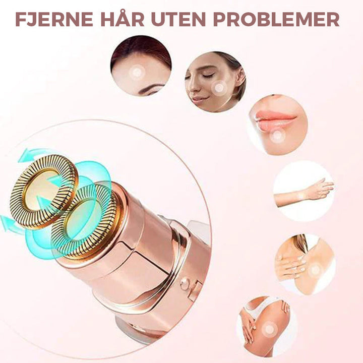 Ansiktsepilator - Omedelbar och Smertelös Hårfjerning