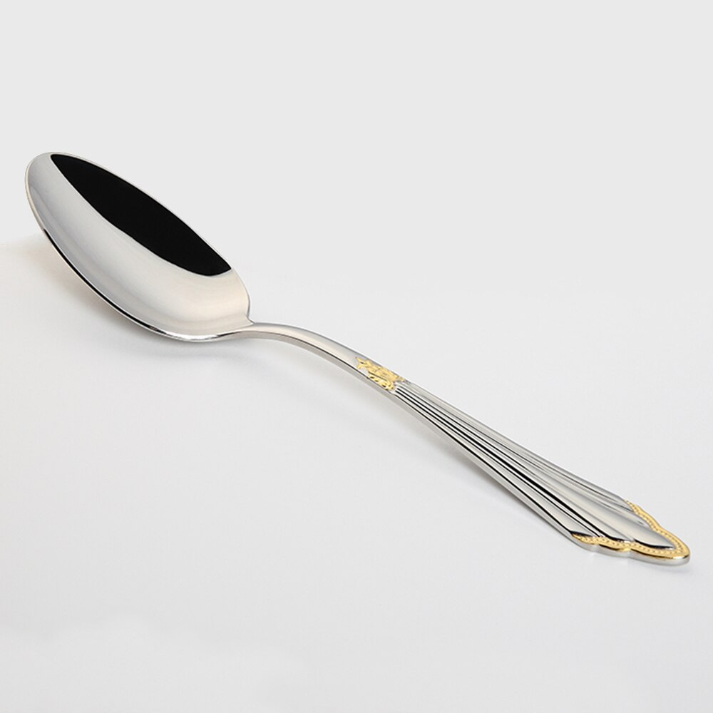 Elegant Bestikksett i Rustfritt Stål för Middag