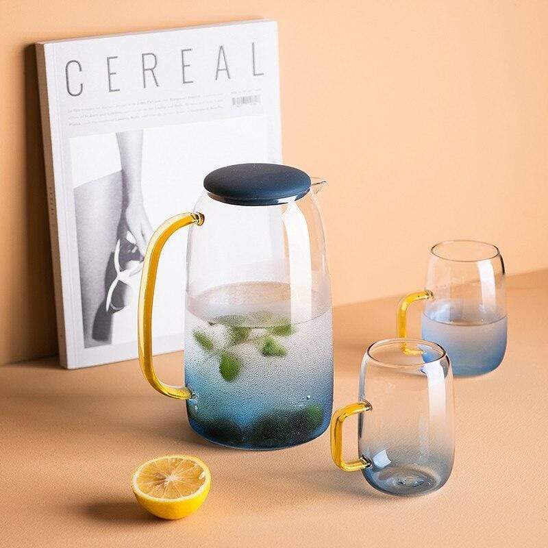 Elegant Glasskaraffelsett med Drikkeglass för Hemmet