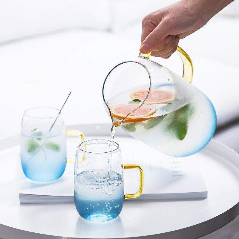 Elegant Glasskaraffelsett med Drikkeglass för Hemmet