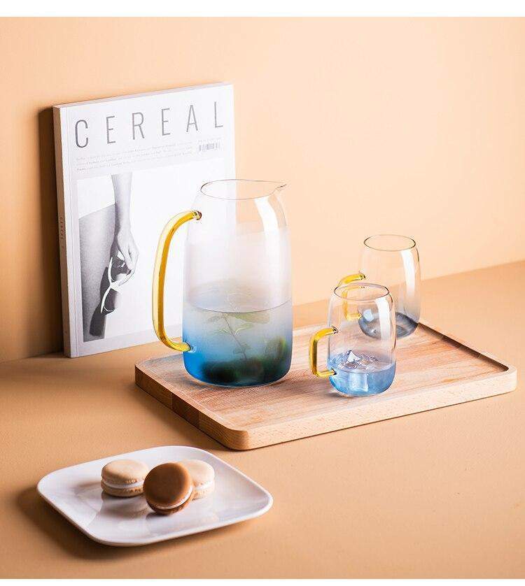Elegant Glasskaraffelsett med Drikkeglass för Hemmet