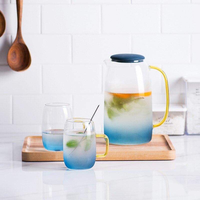 Elegant Glasskaraffelsett med Drikkeglass för Hemmet