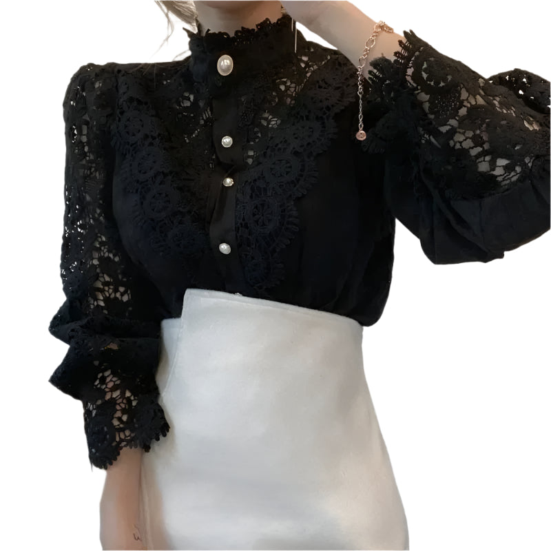 Lekker Blondebluse för Kvinnor – Tidlös Elegans &amp; Komfort