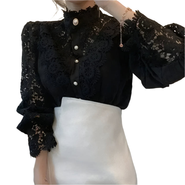 Lekker Blondebluse för Kvinnor – Tidlös Elegans &amp; Komfort