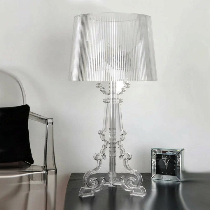 Bordslampa med Justerbar Höjd och Elegant Barokkdesign