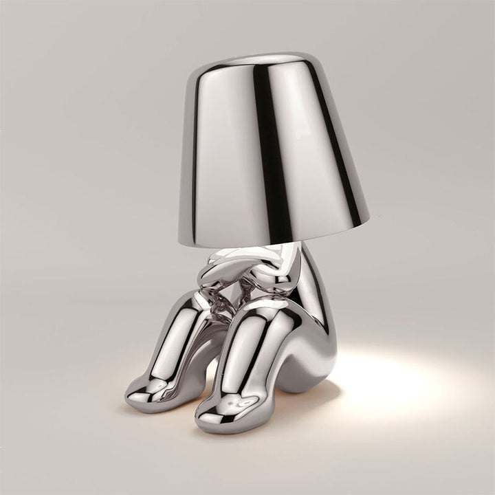 Elegant Bordslampa med Unikt Design – Skapa Mysig Stämning Hemma
