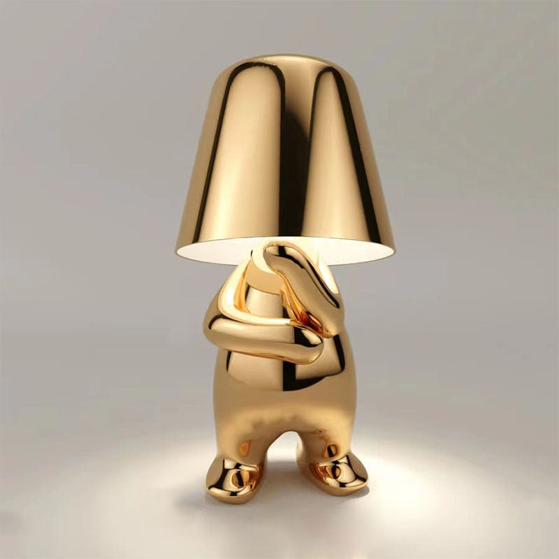 Elegant Bordslampa med Unikt Design – Skapa Mysig Stämning Hemma