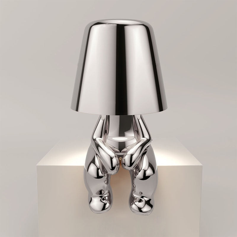 Elegant Bordslampa med Unikt Design – Skapa Mysig Stämning Hemma