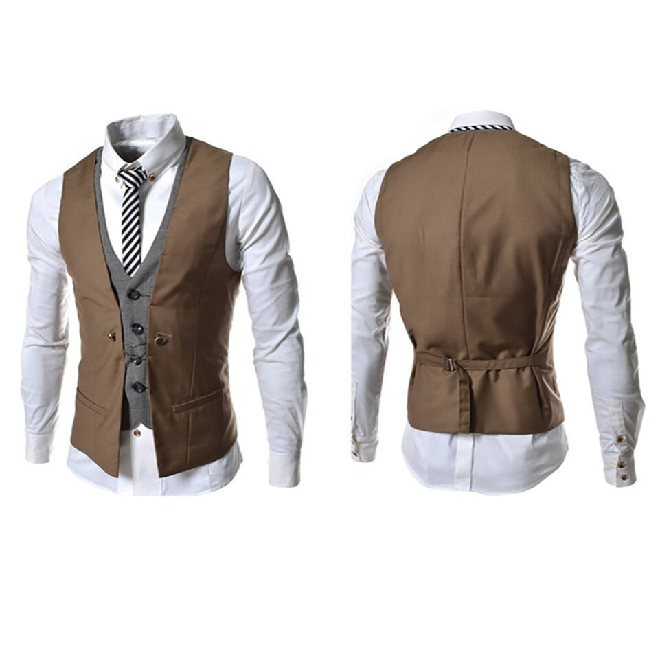 Elegant Businessvest för Män – Perfekt Passform &amp; Stil