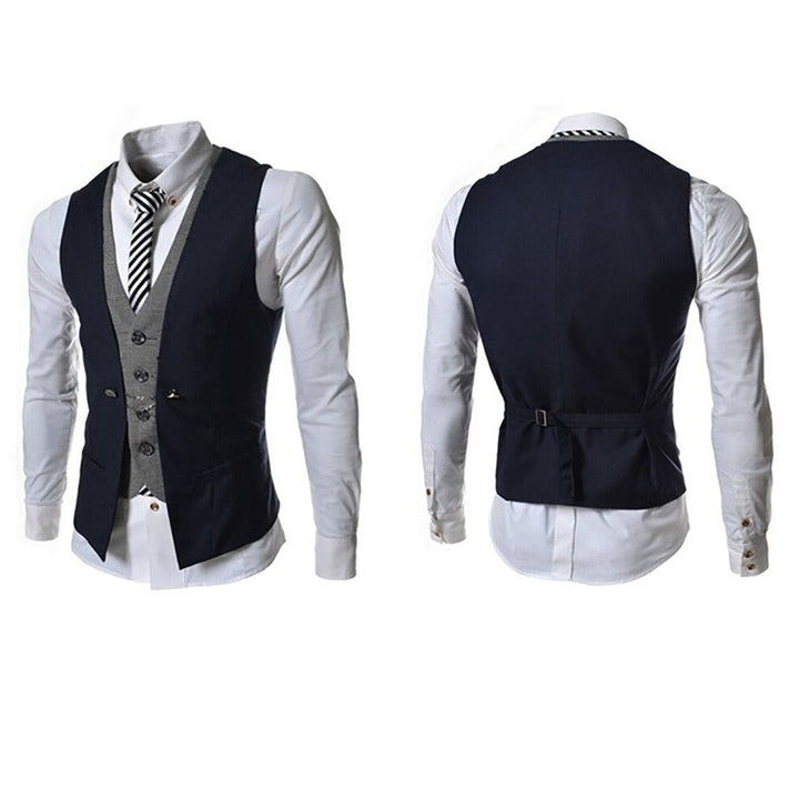 Elegant Businessvest för Män – Perfekt Passform &amp; Stil