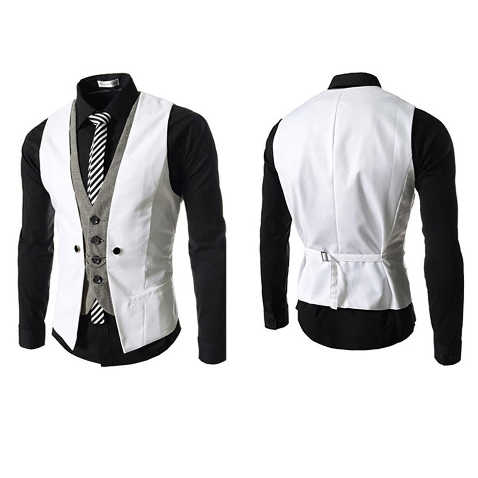 Elegant Businessvest för Män – Perfekt Passform &amp; Stil