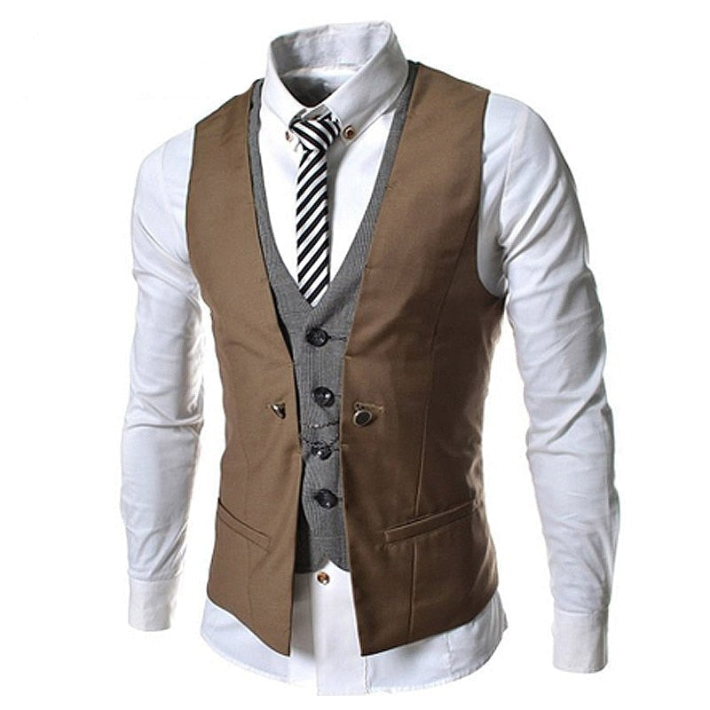 Elegant Businessvest för Män – Perfekt Passform &amp; Stil
