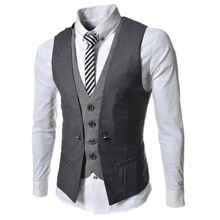 Elegant Businessvest för Män – Perfekt Passform &amp; Stil