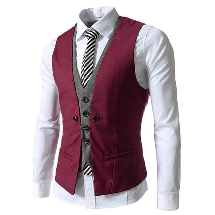 Elegant Businessvest för Män – Perfekt Passform &amp; Stil