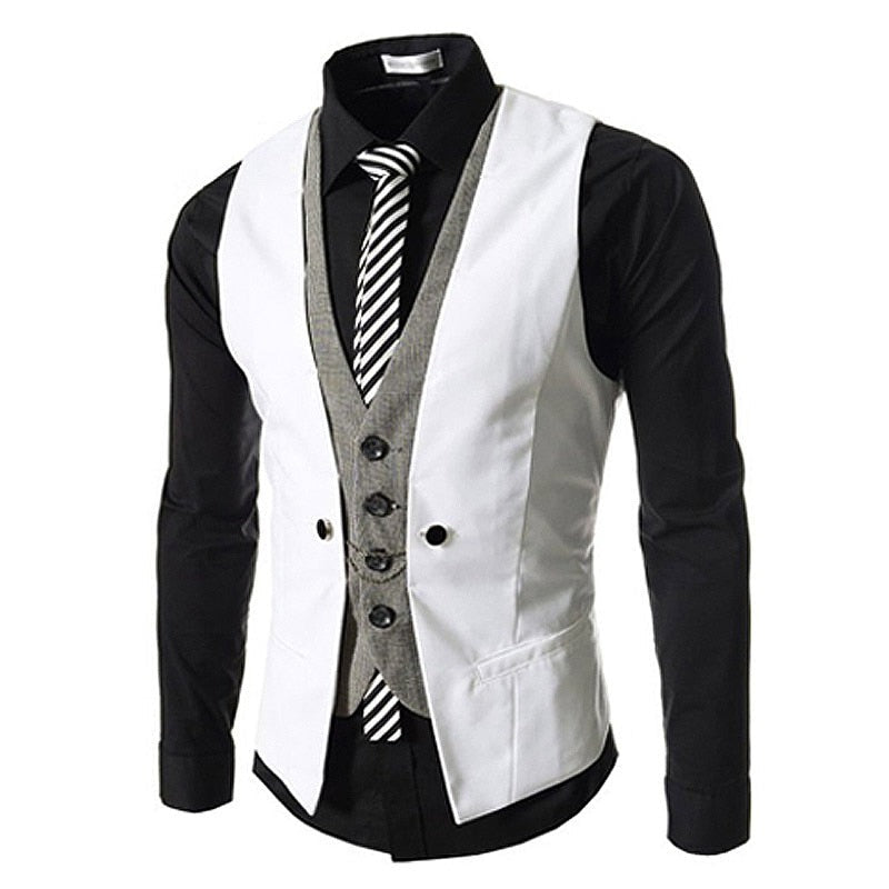 Elegant Businessvest för Män – Perfekt Passform &amp; Stil