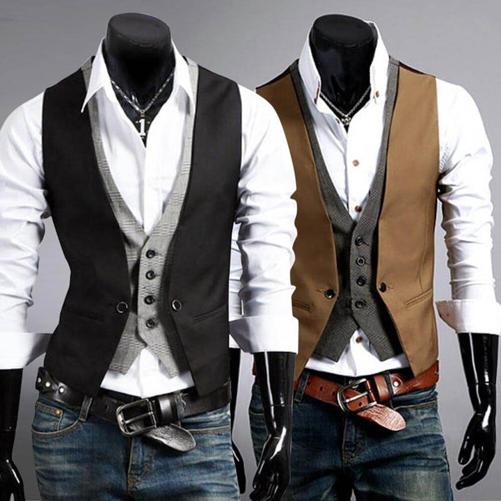 Elegant Businessvest för Män – Perfekt Passform &amp; Stil
