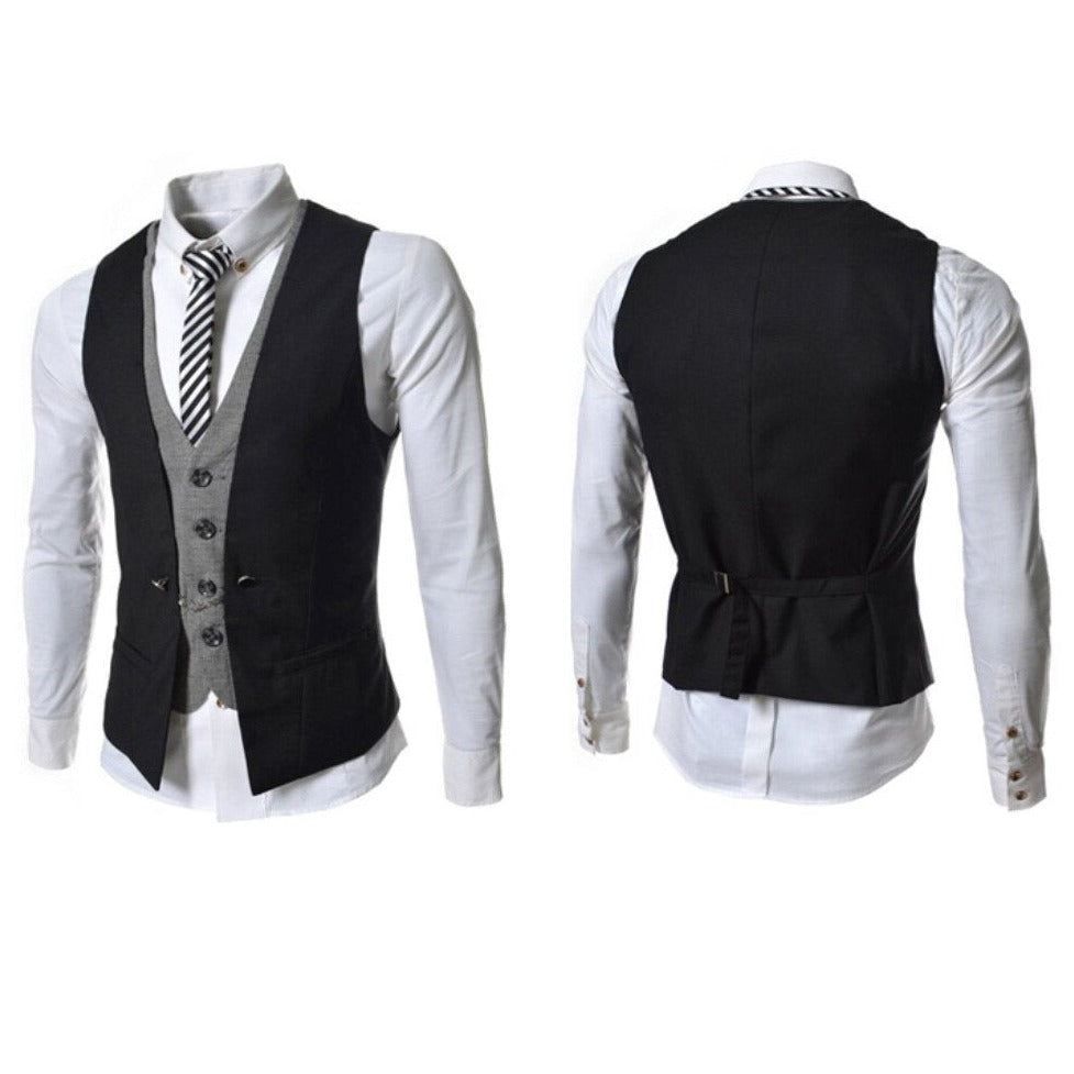 Elegant Businessvest för Män – Perfekt Passform &amp; Stil