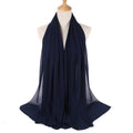 Elegant Chiffon Hijab Pannebånd för Kvinnor