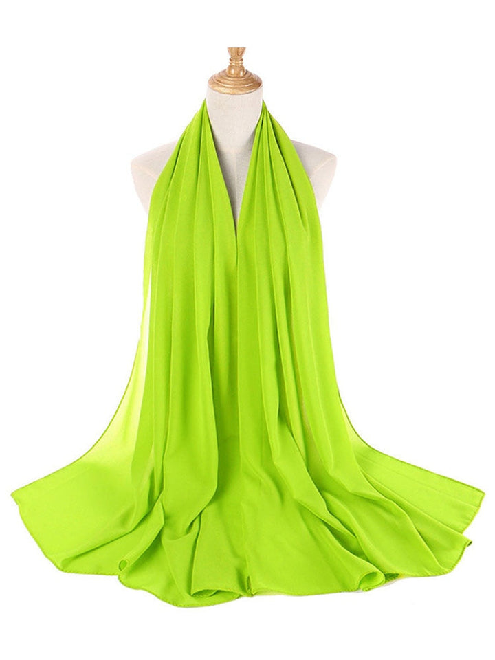 Elegant Chiffon Hijab Pannebånd för Kvinnor