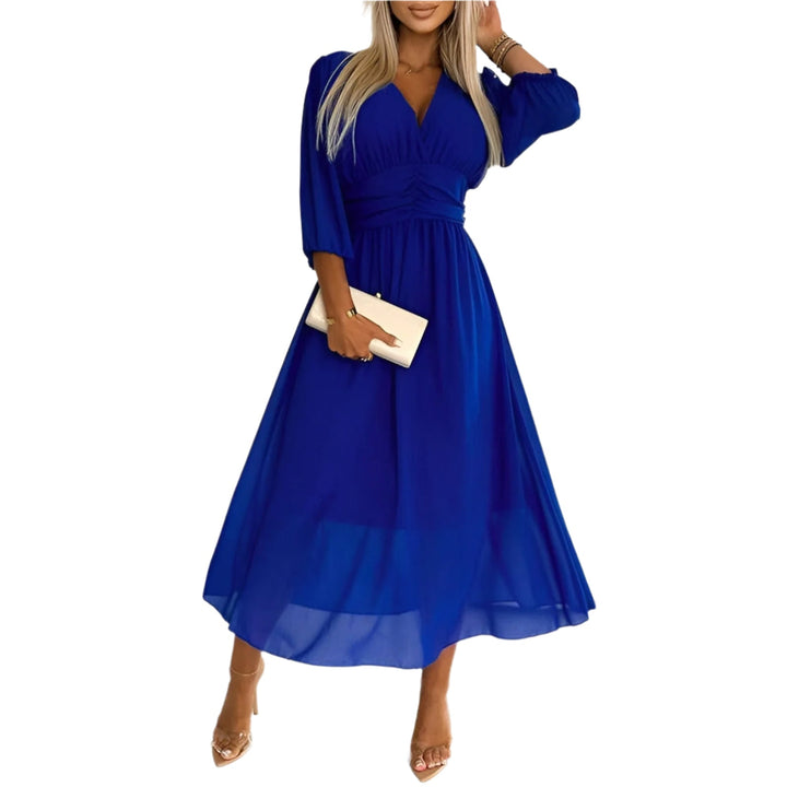 Elegant Chiffongkjole för Kvinnor – Lätt &amp; Silkemyk Komfort