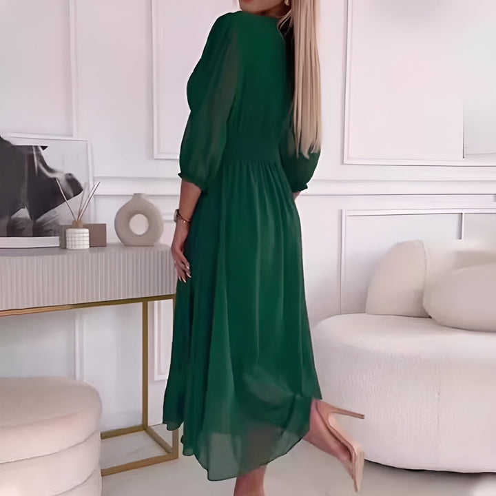 Elegant Chiffongkjole för Kvinnor – Lätt &amp; Silkemyk Komfort