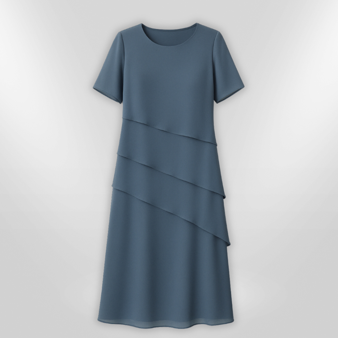 Elegant Chiffonkjole för Kvinnor – Tidlös Fest och Bröllop