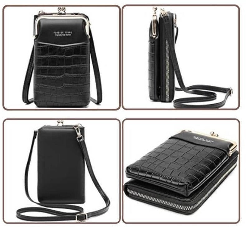 Elegant Crossbody Telefonveske för Kvinnor