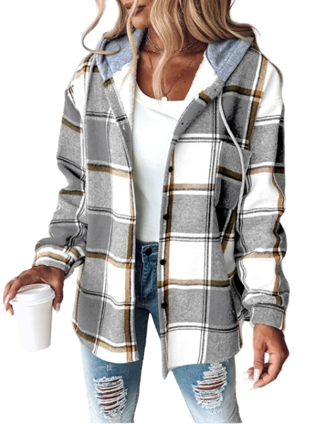 Elegant Damejakke med Modern Design – Perfekt för Komfort