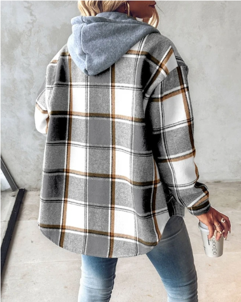Elegant Damejakke med Modern Design – Perfekt för Komfort