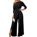 Dam Jumpsuit med Vida Ben, Splitt & Kall Axel - Elegant & Bekväm