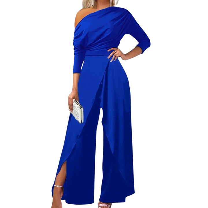 Dam Jumpsuit med Vida Ben, Splitt &amp; Kall Axel - Elegant &amp; Bekväm