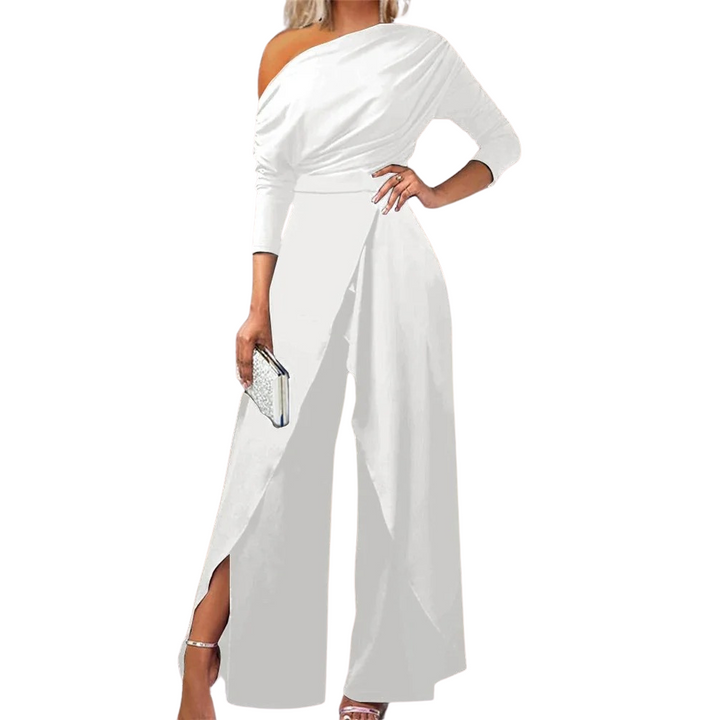 Dam Jumpsuit med Vida Ben, Splitt &amp; Kall Axel - Elegant &amp; Bekväm