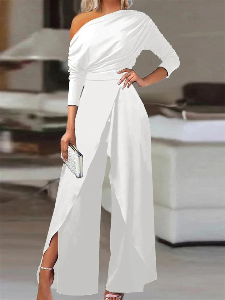 Dam Jumpsuit med Vida Ben, Splitt &amp; Kall Axel - Elegant &amp; Bekväm
