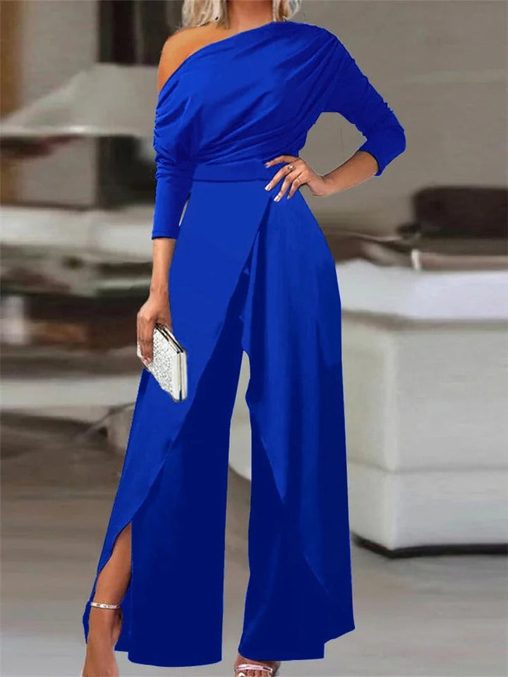 Dam Jumpsuit med Vida Ben, Splitt &amp; Kall Axel - Elegant &amp; Bekväm