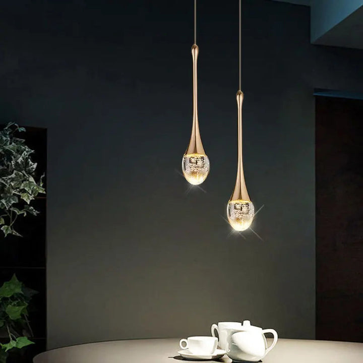 Elegant Dråpeformet Pendellampa för Modern Hem