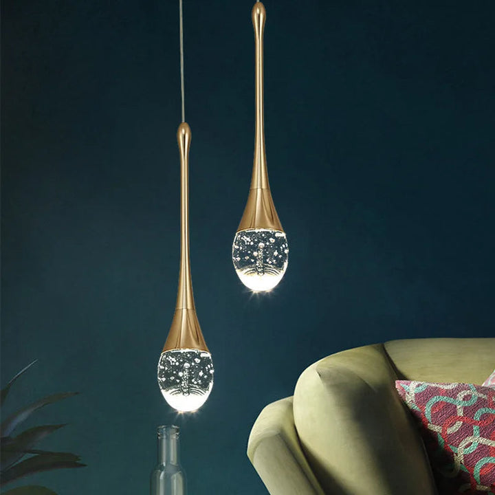 Elegant Dråpeformet Pendellampa för Modern Hem