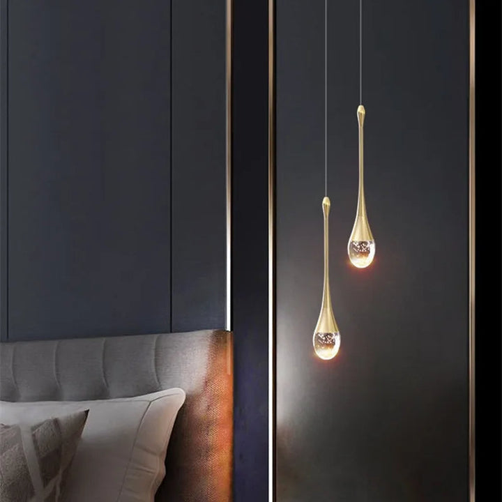 Elegant Dråpeformet Pendellampa för Modern Hem