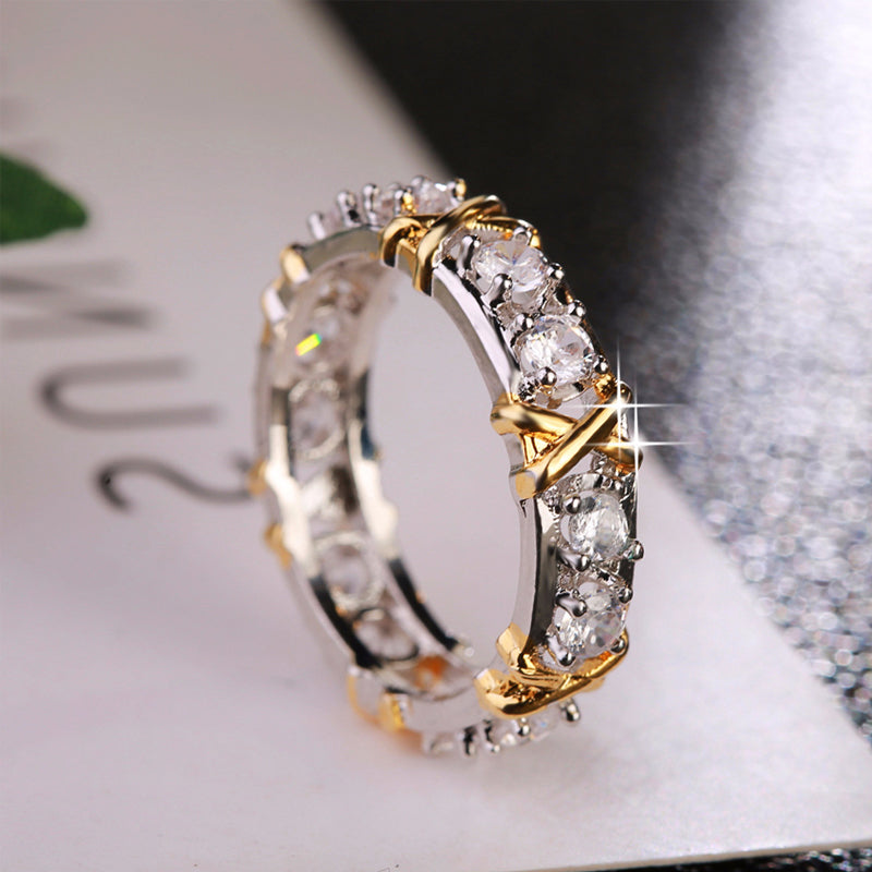 Dichroic Zirkonring - Elegant evighetsdesign